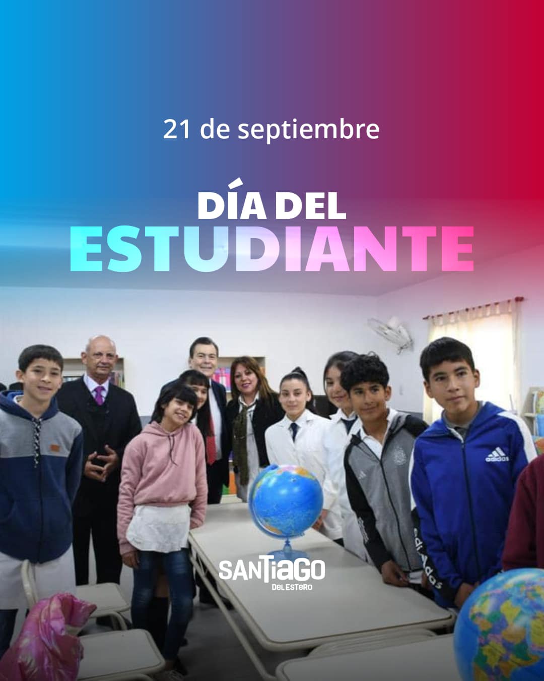 21 de septiembre se celebra el Día del Estudiante Santiago del Estero