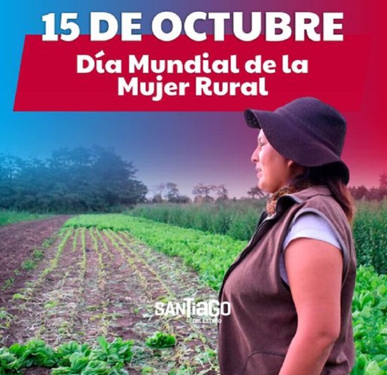 Cada 15 de octubre se conmemora el Día Internacional de la Mujer Rural