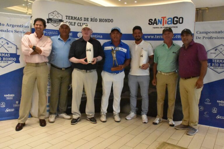 Molina se consagró campeón en el Golf Club de Las Termas