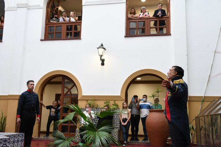 Presentaron “El Fusilamiento de Borges”, en Casa de Gobierno