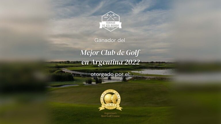 Termas Golf Club galardonado como el mejor campo de Latinoamérica
