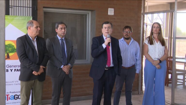 Zamora inauguró el Centro Operativo Parque Provincial Copo