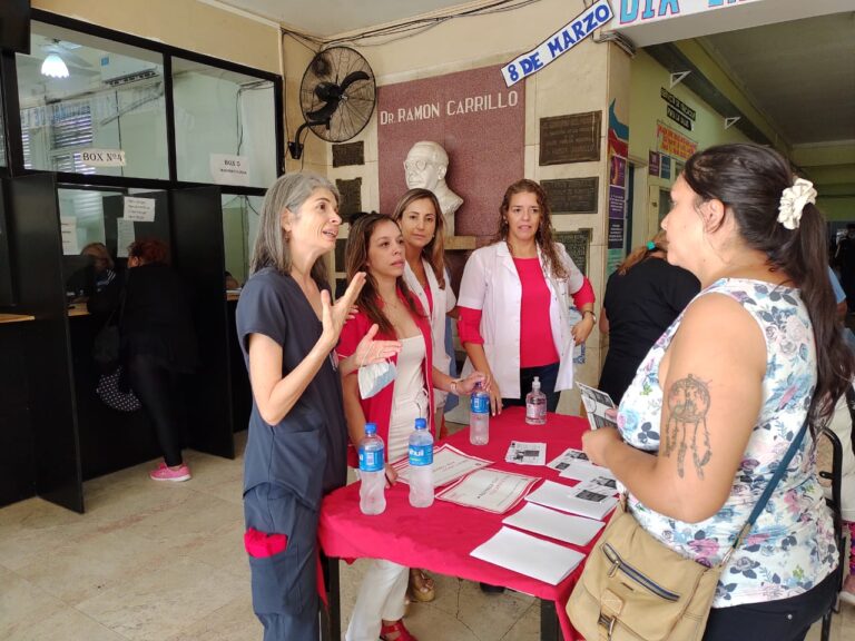 Conmemoraron el Día de la Mujer con promoción de la salud cardiovascular