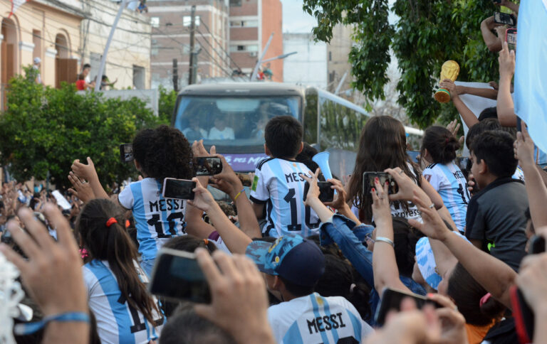 Argentina goleó a Curazao y se despidió de la Provincia a pura fiesta