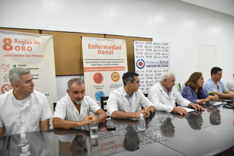 En el Mes del Riñón, lanzan el Programa de Abordaje Integral de la Enfermedad Renal Crónica