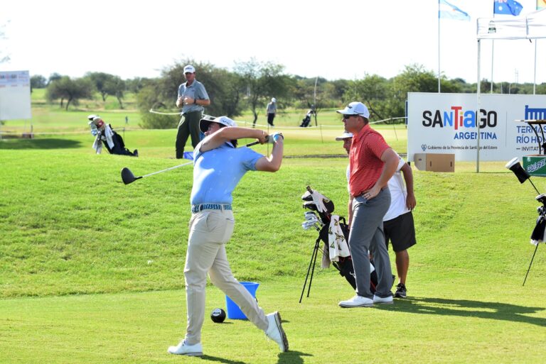 El estadounidense David Pastore lidera el Torneo Termas de Río Hondo Invitational de Golf