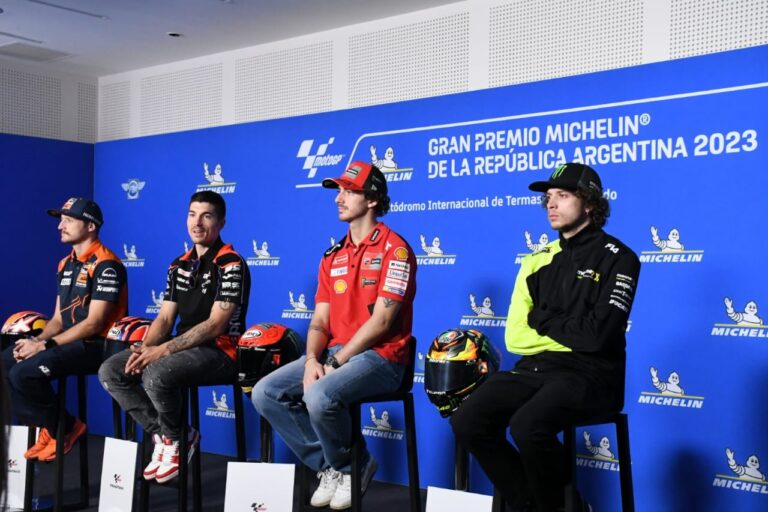 Los pilotos del MotoGP palpitan un fin de semana de primer nivel en Las Termas
