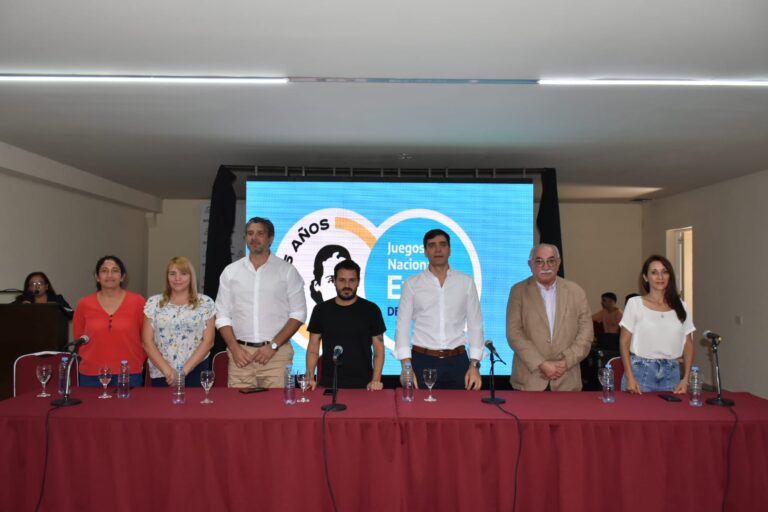 Presentaron los Juegos Nacionales Evita “Adultos Mayores” que se realizarán en Termas de Río Hondo