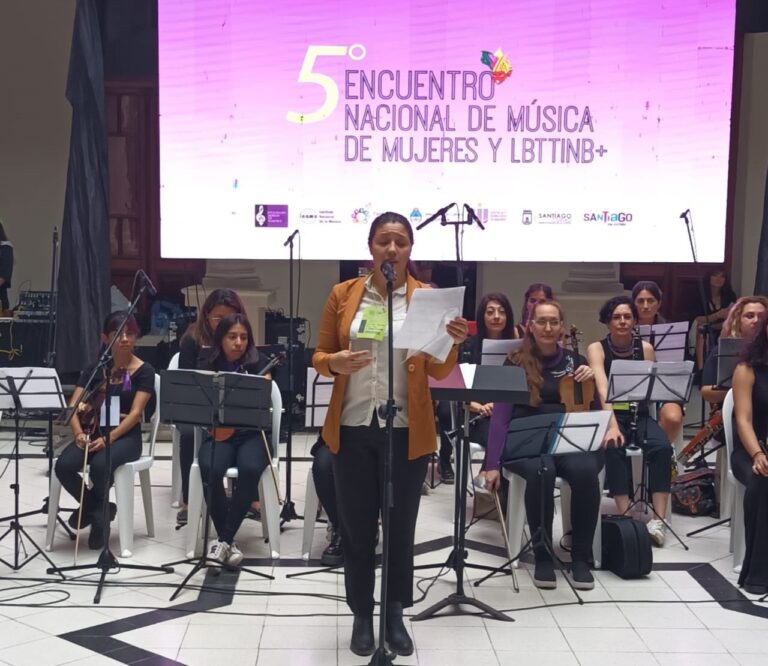 Artistas de todo el país participan del Encuentro Nacional de Música de Mujeres y Disidencias