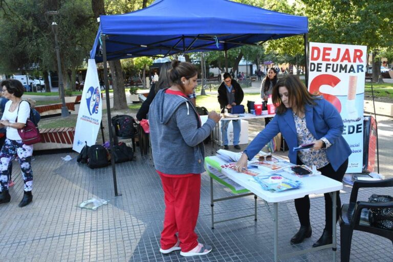 Se realizaron actividades en la Plaza Libertad por el Día Mundial de Hipertensión Arterial