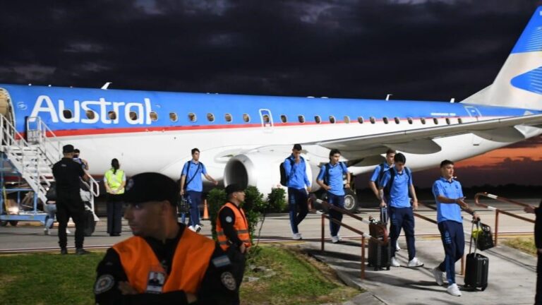 Con toda la ilusión, la Selección Argentina Sub-20 llegó a Santiago del Estero
