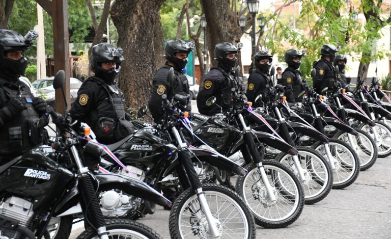 La Policía incorporó motovehículos para reforzar el trabajo de control y prevención