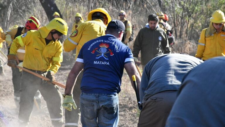 Brindan capacitaciones sobre el manejo del fuego para brigadistas y combatientes de la provincia