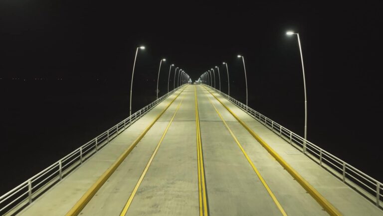 La Provincia continua creciendo: Mirá las mejores imágenes del  nuevo puente