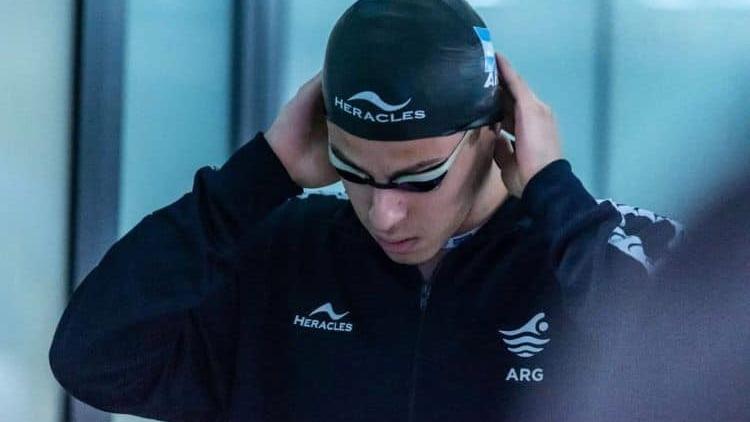 El nadador santiagueño Matías Sosa, sigue haciendo historia en el Campeonato Sudamericano
