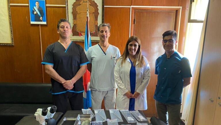 El Área de Ginecología del Hospital Regional recibió insumos para la detección de enfermedades