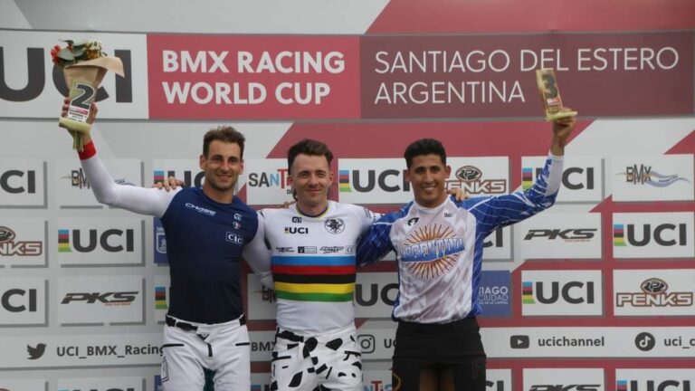 Thomas Maturano y Exequiel Torres ocuparon las primeras posiciones de la jornada inaugural en “La Catedral” del BMX
