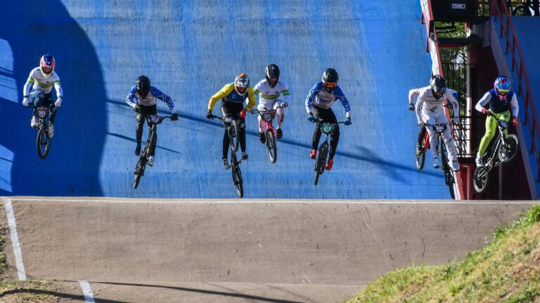 Apasionante final de la Copa del Mundo de BMX en Santiago