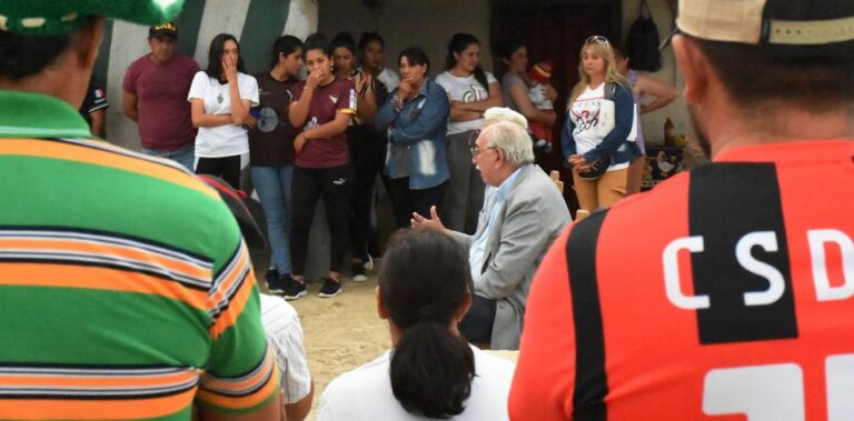 Impulso y compromiso con la comunidad de Palo Azul, Atamisqui