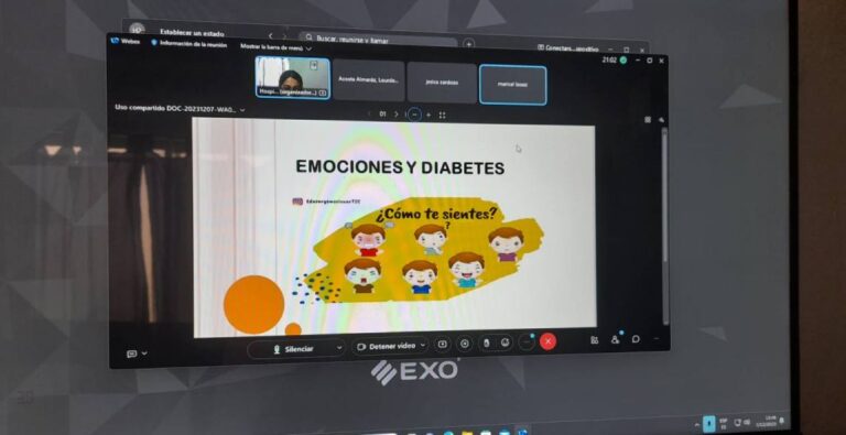 Jóvenes participaron del taller “Emociones y Diabetes”, a través de TeleSalud