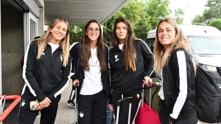 Las Leonas llegaron a Santiago en el marco de la FIH Pro League
