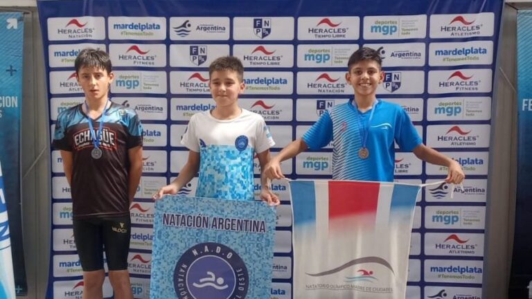 Dos nadadores santiagueños brillaron en los Campeonatos Nacionales de Natación