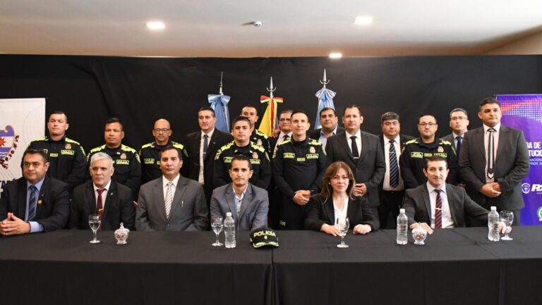 Finalizaron las Jornadas de intercambio entre la Policía de la Provincia y las Fuerzas de Colombia
