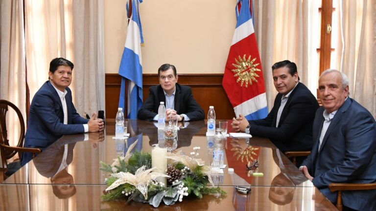 El gobernador recibió al presidente de la Confederación Argentina de la Mediana Empresa