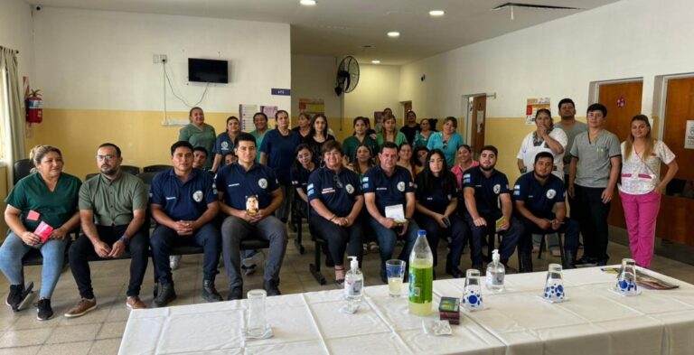 Capacitación y testeos de VIH en el Hospital de San Pedro de Guasayán