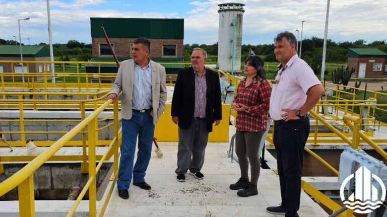 Autoridades del Ministerio de Obras, Servicios Públicos y Agua visitaron el Acueducto del Oeste y el Embalse Río Hondo