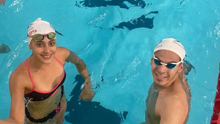 Destacada participación de nadadores santiagueños en el Campeonato de Natación de la República