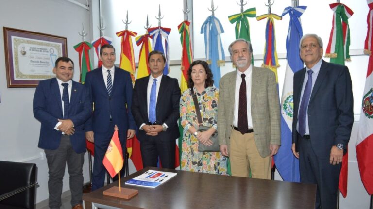 El vicegobernador recibió a reconocidos catedráticos españoles