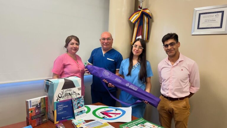 El CIS Banda recibió materiales de ambientación para su nuevo servicio de Salud Integral Adolescente