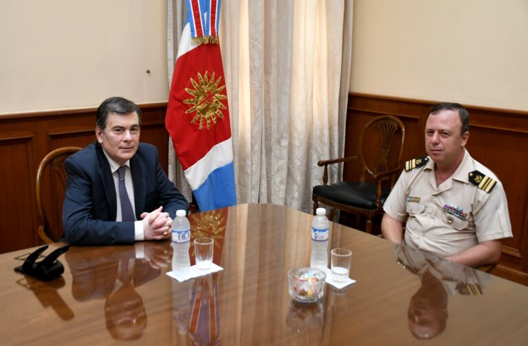 Zamora recibió al nuevo jefe de Prefectura Naval Argentina del Embalse Río Hondo