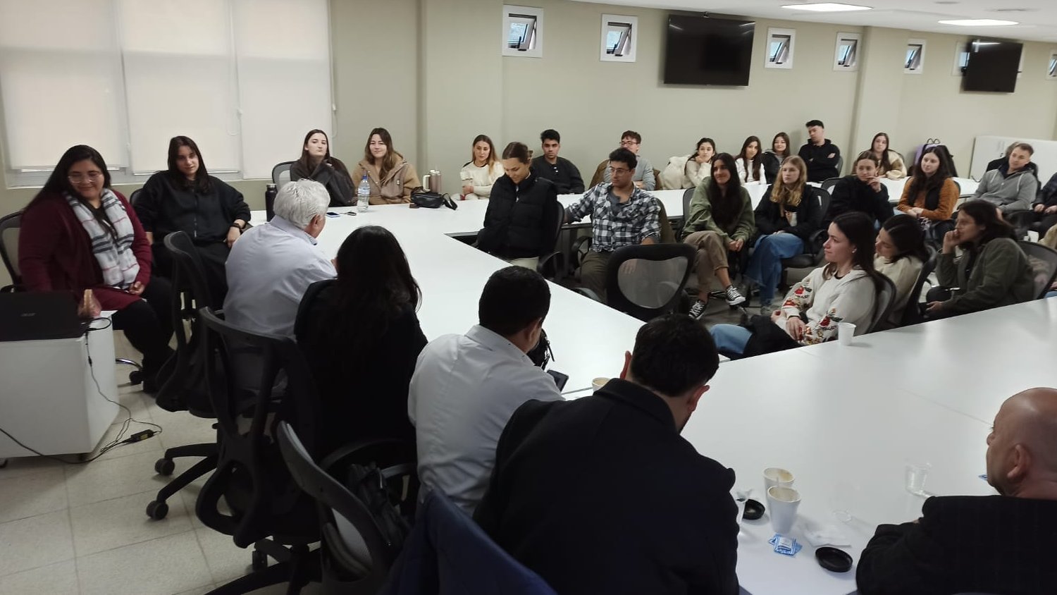 The Ministry of Health received 36 students from the University of Favaloro to conduct their training in the province – Santiago del Estero