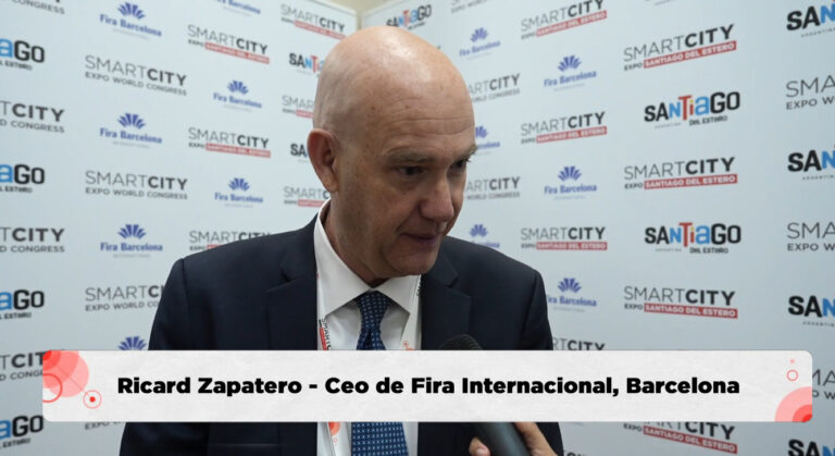 Ricard Zapatero destacó el liderazgo de Santiago del Estero en el Smart City Expo 2024