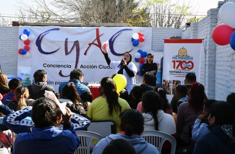 El programa “Mis Primeros 1.700 Días” entregó productos nutricionales en el barrio La Católica