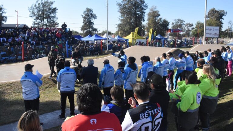 Apertura oficial de la 3° fecha del Campeonato Argentino de BMX