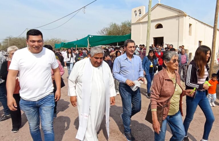 El Vicegobernador participó de las fiestas patronales de San Roque en Atoj Pozo