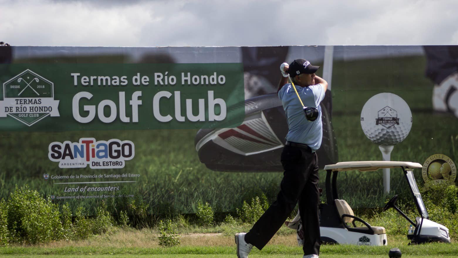 Finalizó la primera vuelta del torneo nacional Four Ball Senior en el Termas de Río Hondo Golf Club