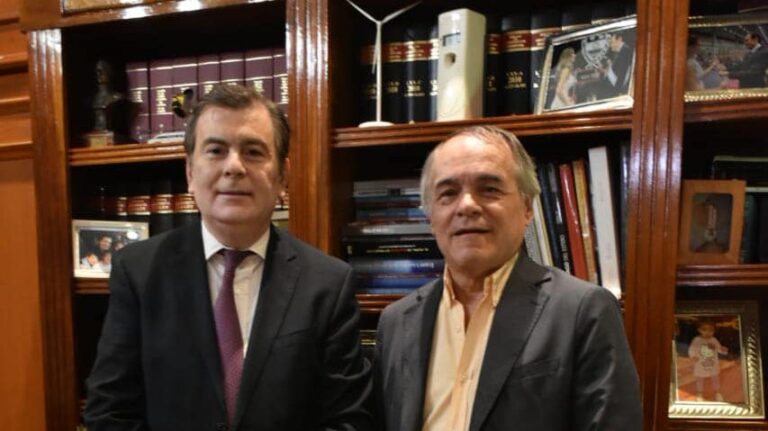 El gobernador Zamora recibió la visita de Marcelo Fernández, presidente de la CGERA