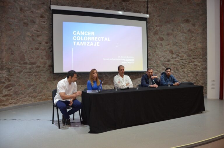 Salud brindó una charla abierta sobre cáncer de colorrectal en el mes nacional de concientización