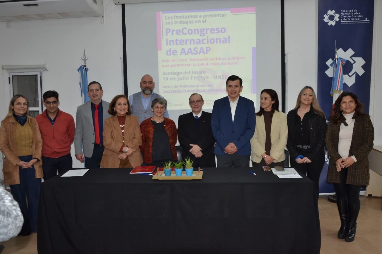 Autoridades provinciales participaron del PreCongreso Internacional de Salud Pública en la UNSE