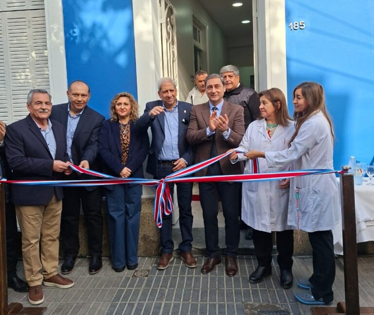 Silva Neder acompañó a Utepse en la inauguración de nuevos consultorios médicos
