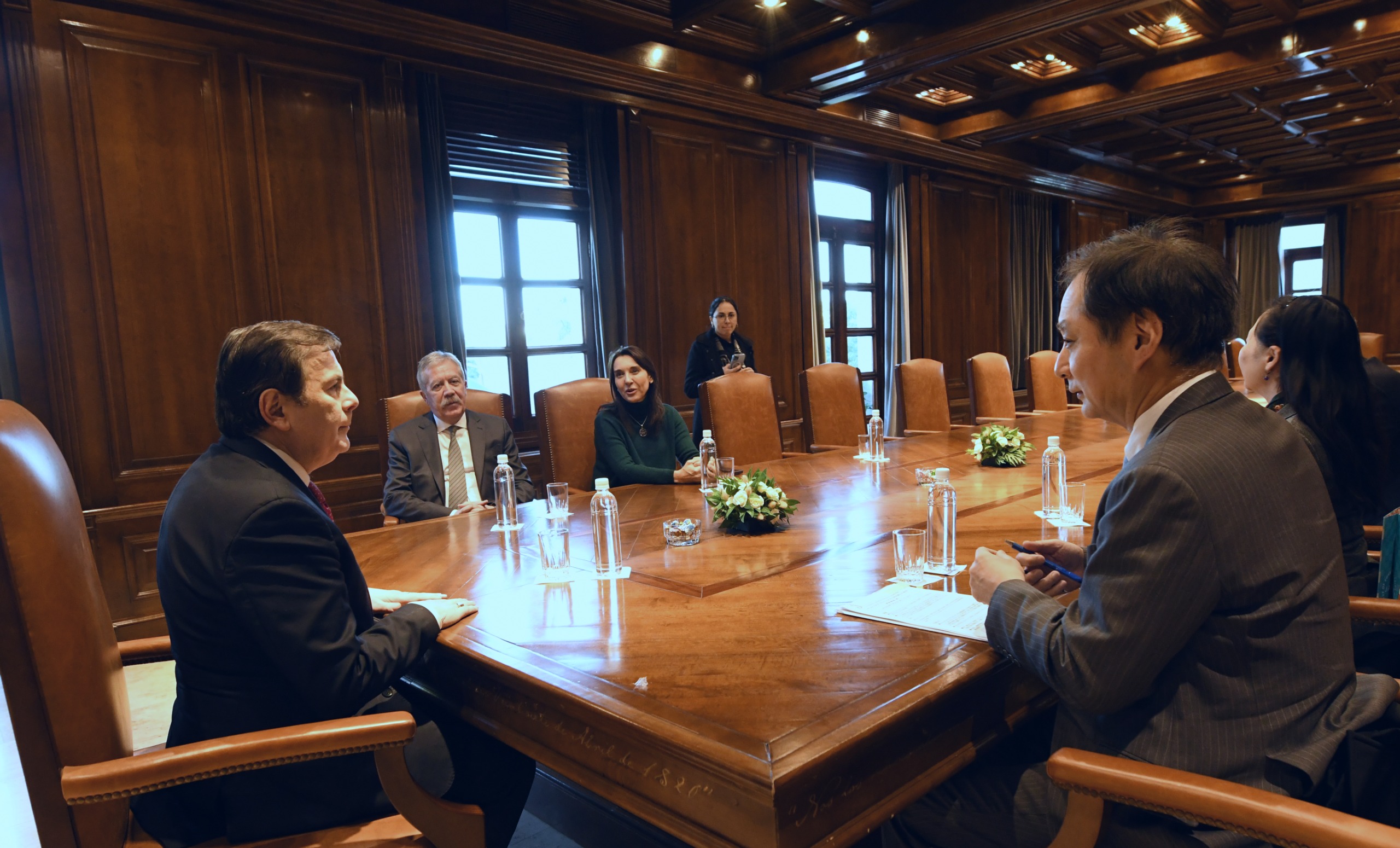 Gerardo Zamora recibió al embajador de Japón