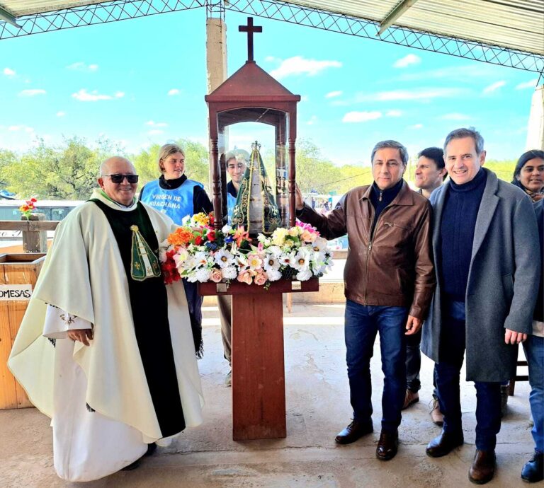 El Vicegobernador Silva Neder participó de las celebraciones en honor a la Virgen de Huachana