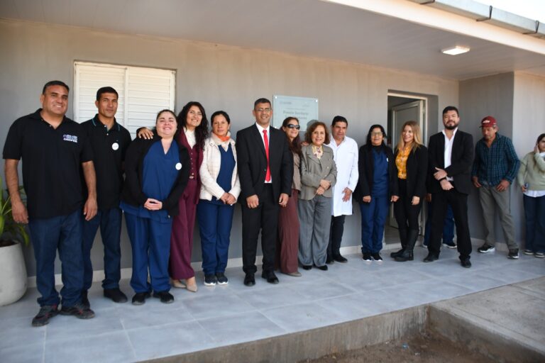 Inauguran un nuevo puesto sanitario en la localidad de Tres Chañares