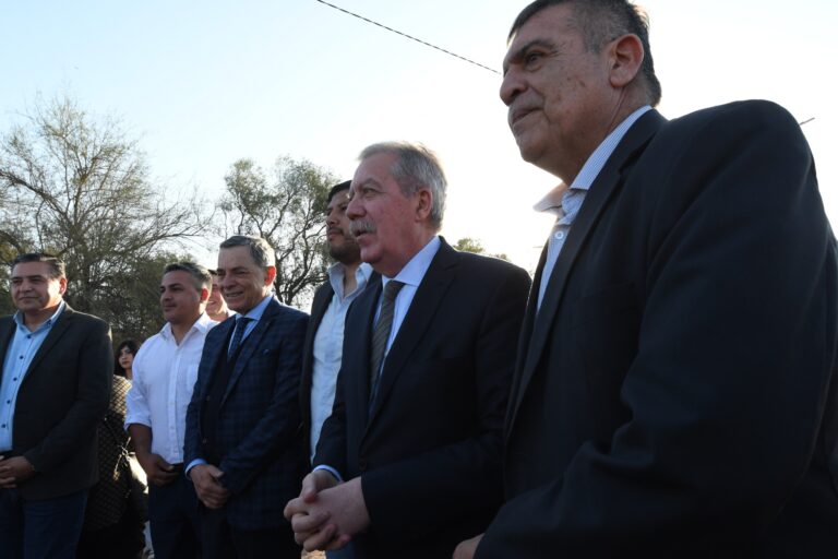 Elías Suárez, Jefe de Gabinete, inauguró la repavimentación de la Ruta El Charco-Gramilla
