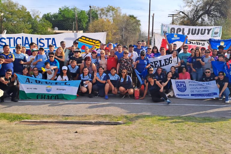 Empleados legislativos participan de Olimpíadas Regionales en Las Termas de Río Hondo