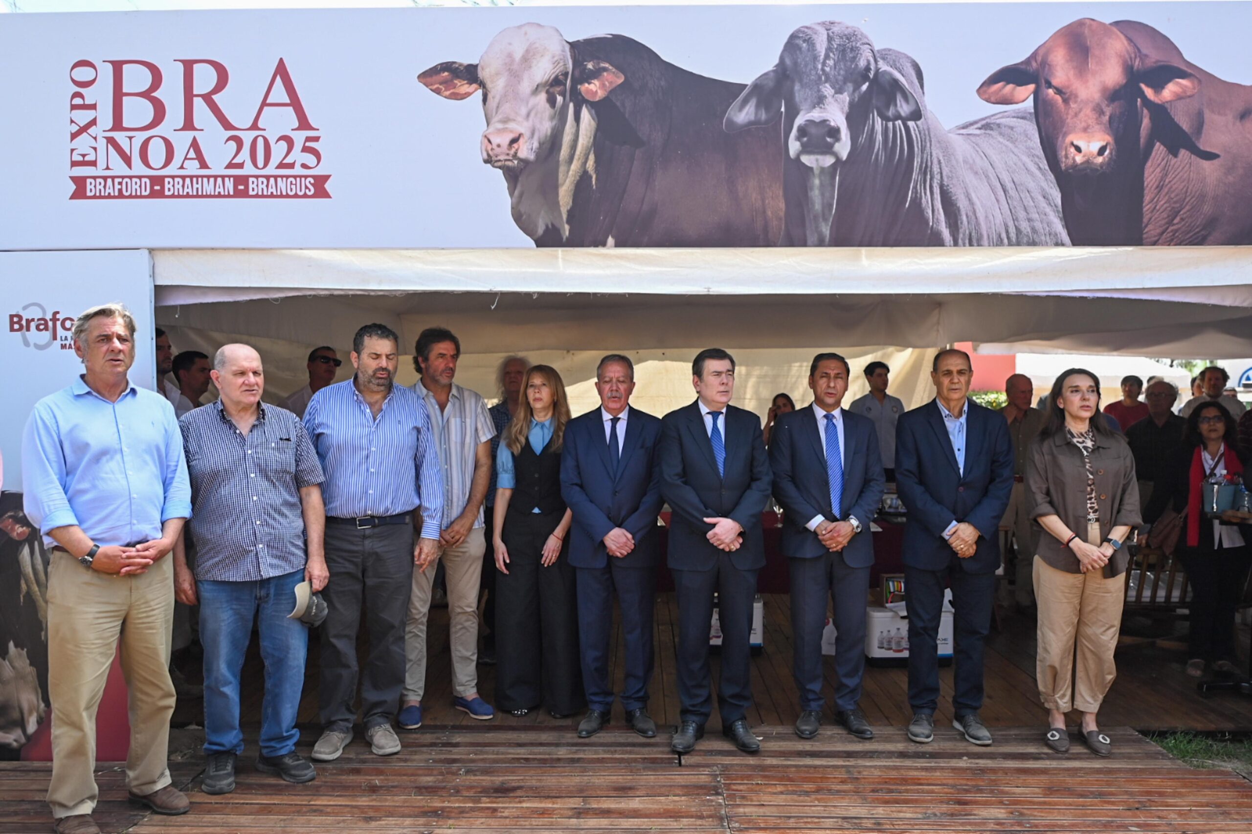 El Gobernador Zamora encabezó la apertura de la Expo Bra 2025 en el Vivero San Carlos